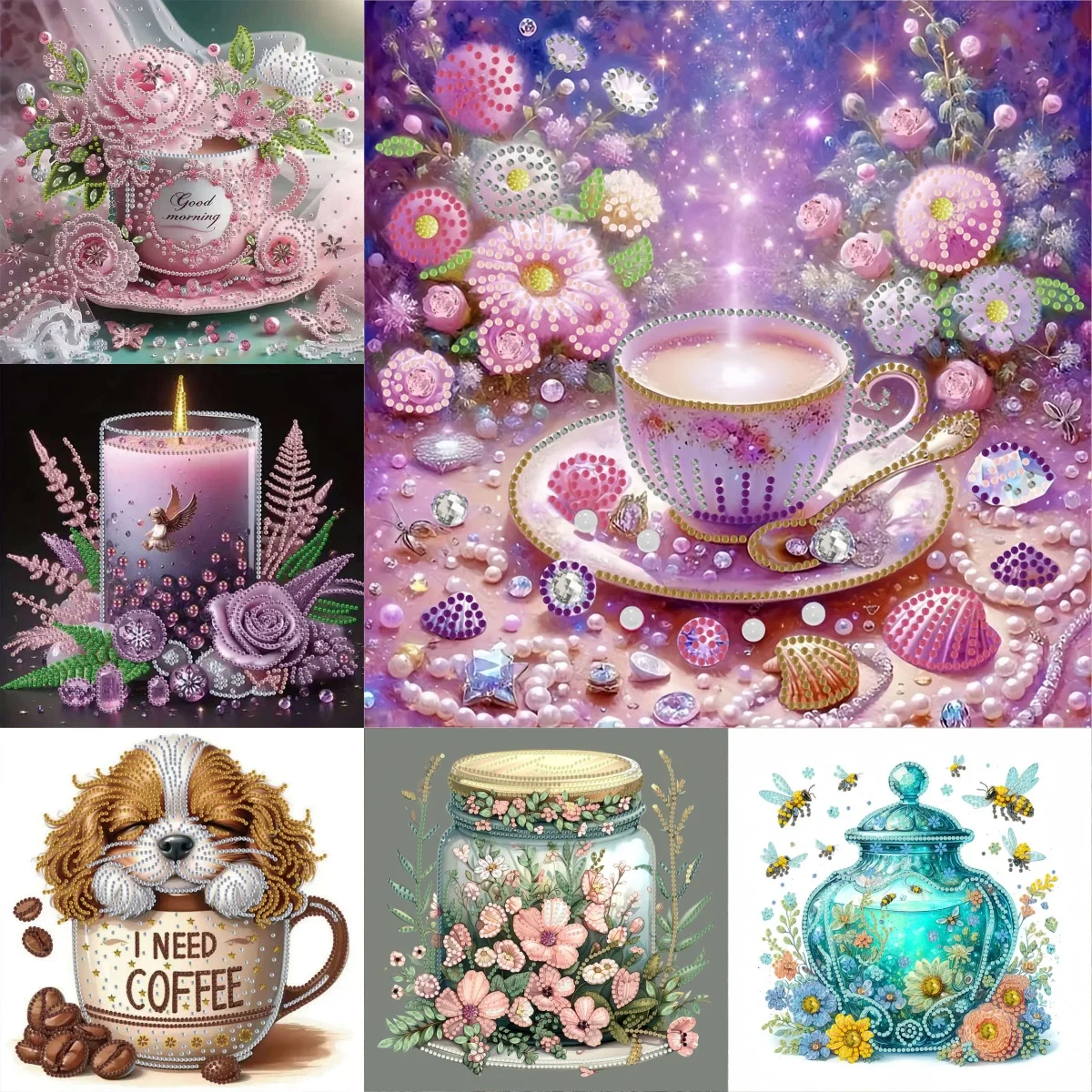 1 DIY алмазная живопись неправильной формы, набор алмазной живописи, мечтательная и романтическая чашка безрамная мозаика ручной работы
1 DIY алмазная живопись неправильной формы, набор алмазной живописи, мечтательная и романтическая чашка безрамная мозаика ручной работы