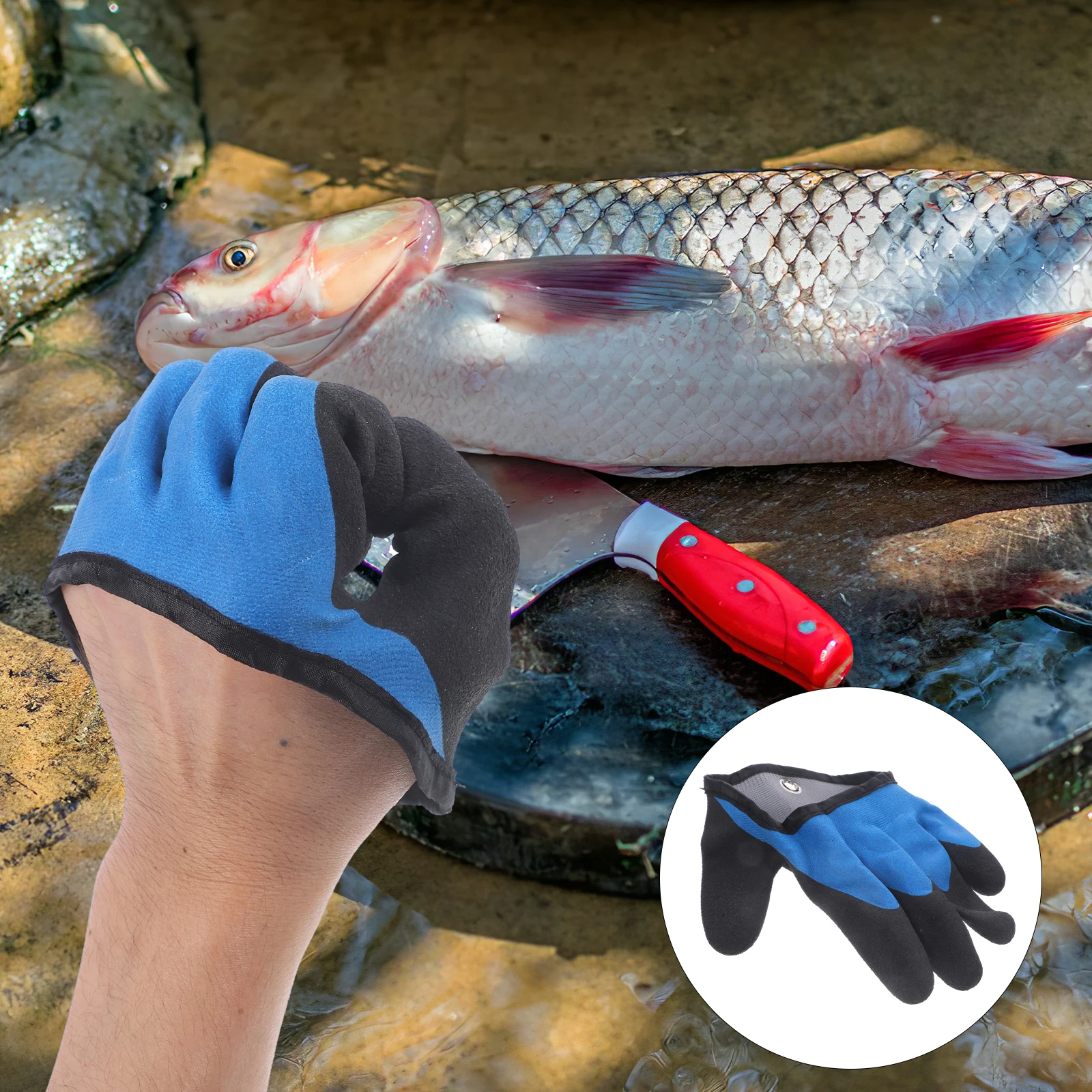 Left Hand Anti-slip Latex Gloves Waterproof Killing Fish Protective Thickened Random Color Non-slip Fishing Gloves
Left Hand Anti-slip Latex Gloves Waterproof Killing Fish Protective Thickened Random Color Non-slip Fishing Gloves
