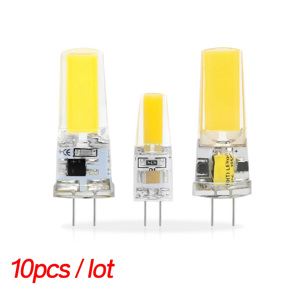 10pcs Mini COB LED Lamp AC/DC 12V 220V G4 G9 E14 Lampada LED Spotlight Light Bulbs Replace Halogen For Ceiling Lamp Chandelier
10pcs Mini COB LED Lamp AC/DC 12V 220V G4 G9 E14 Lampada LED Spotlight Light Bulbs Replace Halogen For Ceiling Lamp Chandelier