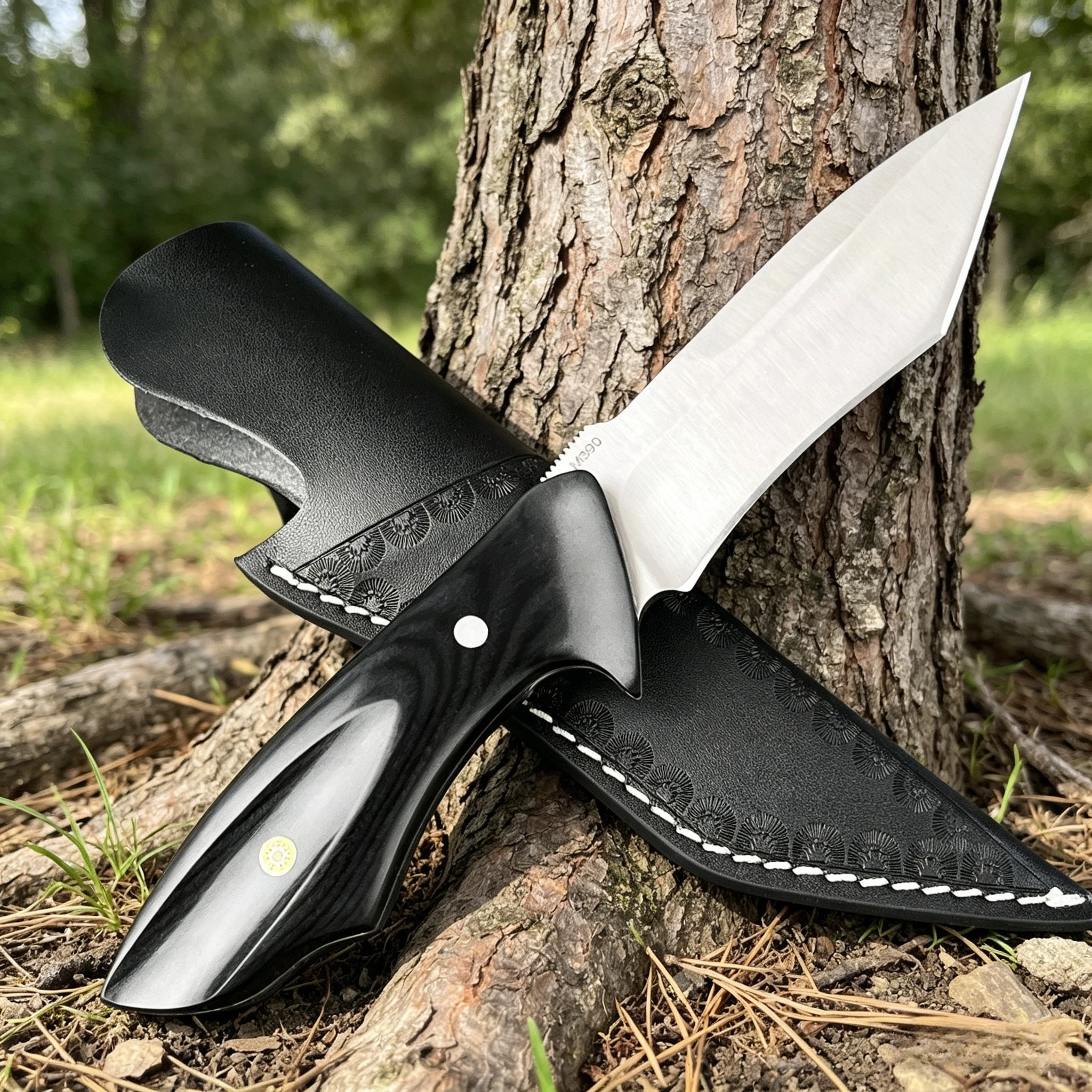 Outdoor Fixed-Blade Utility Knife – M390 Steel Blade, Colorful Wood Handle, Comes with Sheath Ideal for Camping and Daily Carry
Outdoor Fixed-Blade Utility Knife – M390 Steel Blade, Colorful Wood Handle, Comes with Sheath Ideal for Camping and Daily Carry