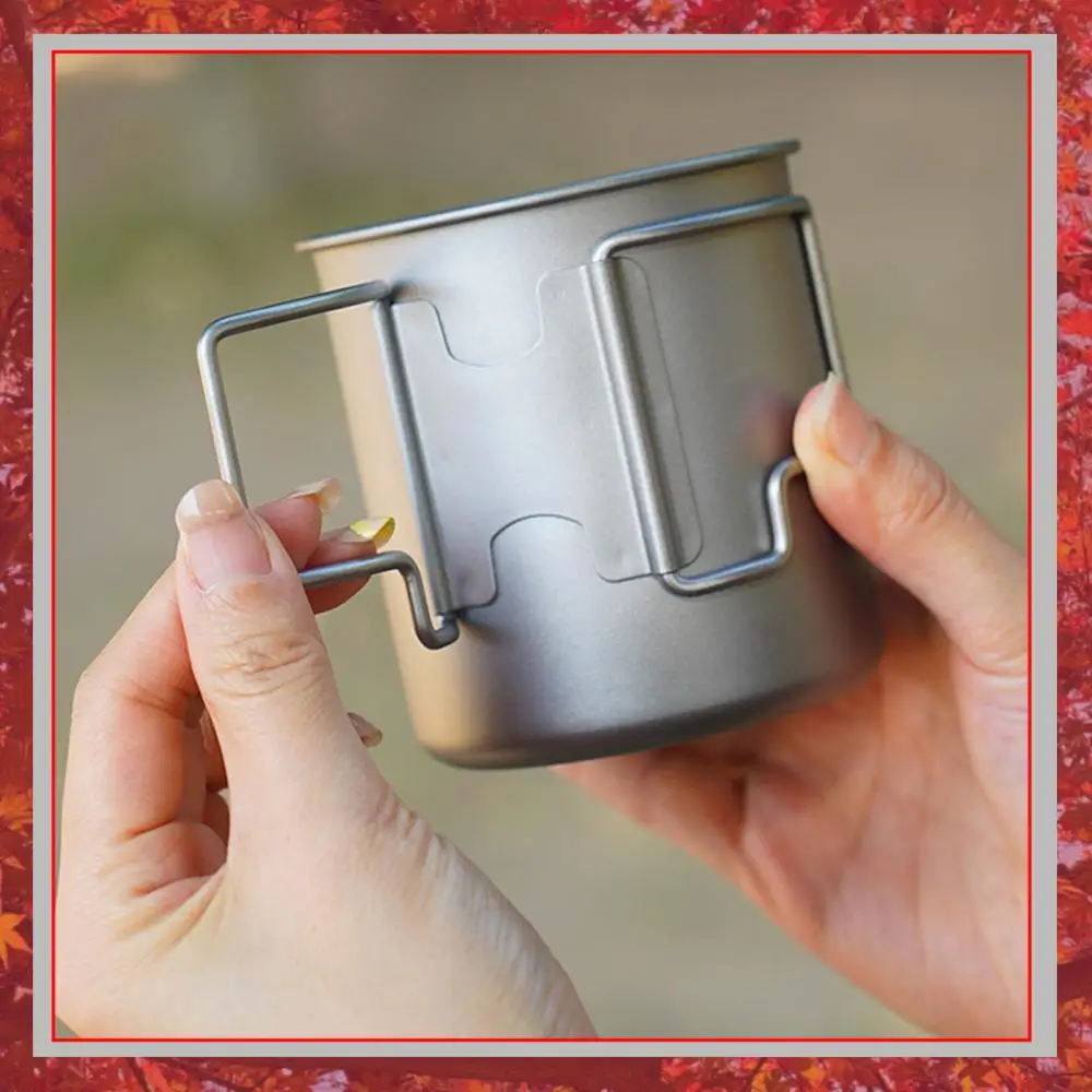 420ml Titanium Pour Over Coffee Kettle Gooseneck Spout Camping Coffee Pot with Folding Handle Lid for Picnic Backpacking Hiking
420ml Titanium Pour Over Coffee Kettle Gooseneck Spout Camping Coffee Pot with Folding Handle Lid for Picnic Backpacking Hiking