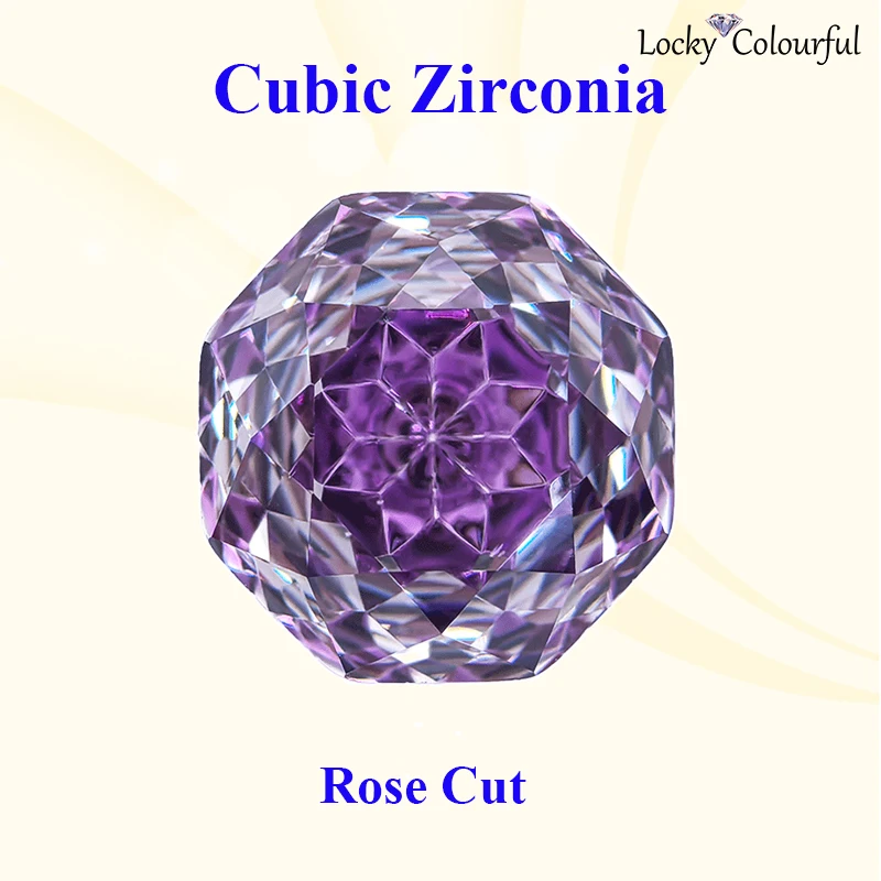 Cubic Zirconia Rose Cut Purple Color Charms Beads Wholesale for DIY Jewelry Making Earrings Bracelet Materials No Certificate
Cubic Zirconia Rose Cut Purple Color Charms Beads Wholesale for DIY Jewelry Making Earrings Bracelet Materials No Certificate