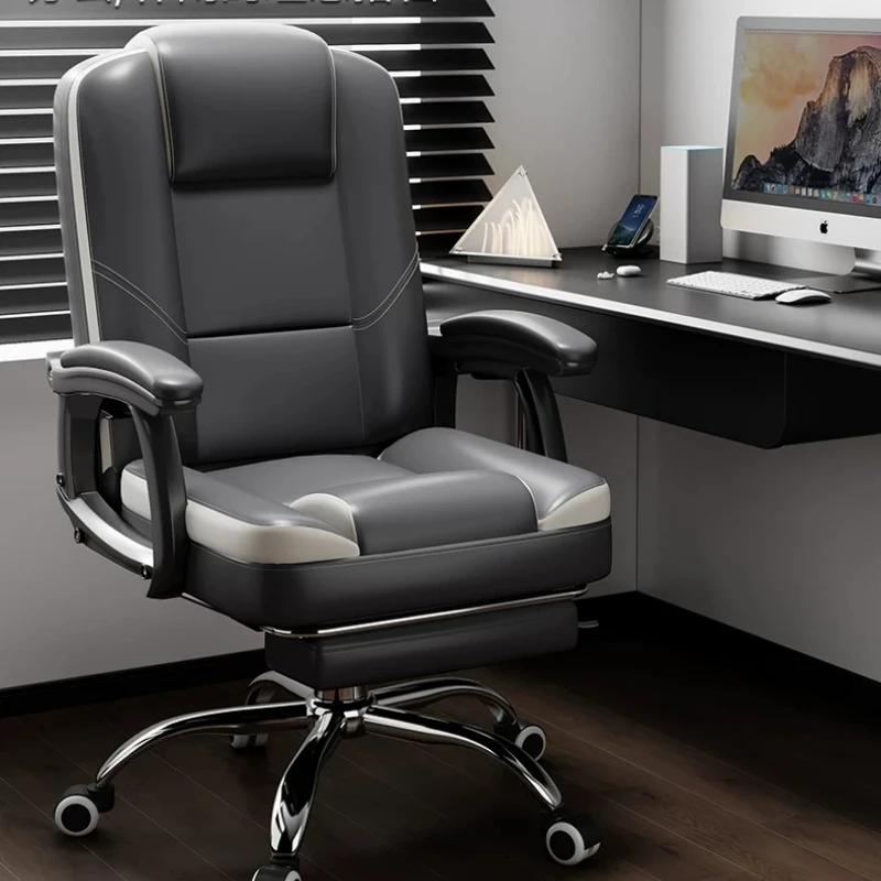 Nordic Elegant Office Chair Luxury Comfortable Swivel Office Chair Designer Leather Living Room Silla Gamer Salon Furniture
Nordic Elegant Office Chair Luxury Comfortable Swivel Office Chair Designer Leather Living Room Silla Gamer Salon Furniture