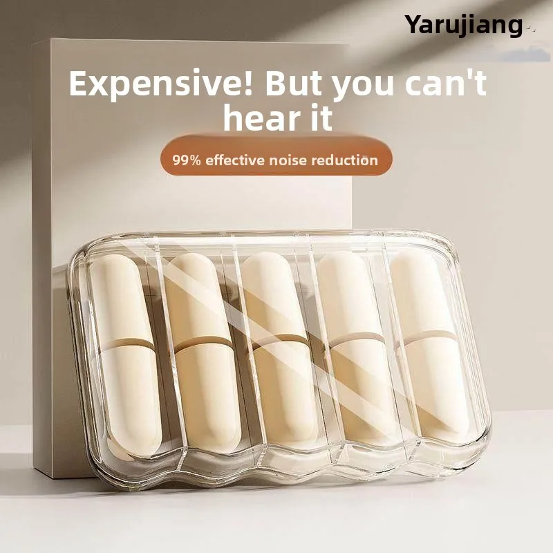Sleeping Earplugs Noise Reduction Professional Student Dormitory Study Tool Super Soundproofing Earbuds for Children
Sleeping Earplugs Noise Reduction Professional Student Dormitory Study Tool Super Soundproofing Earbuds for Children