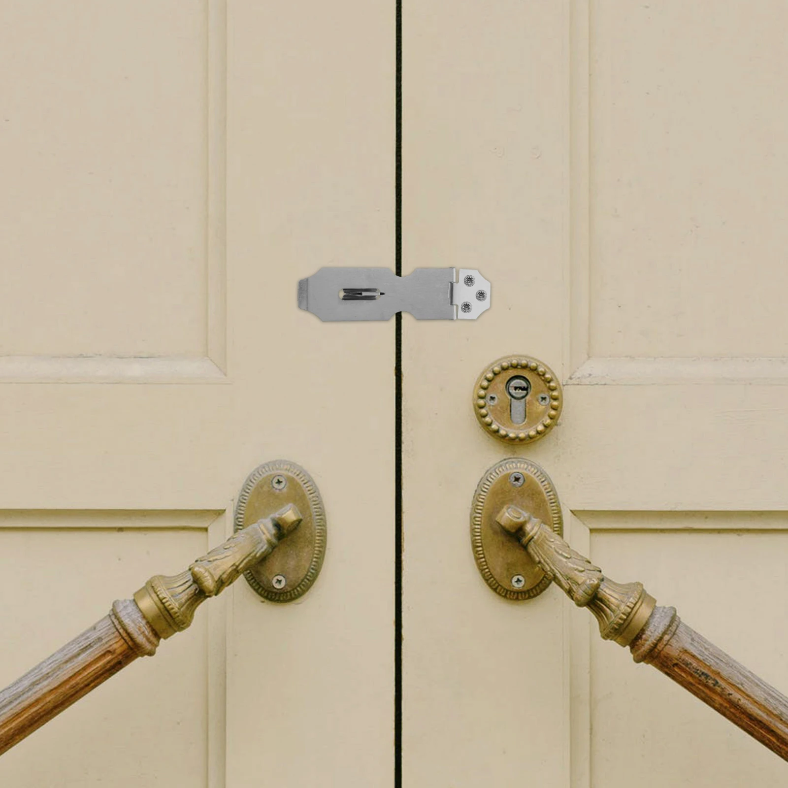 8pcs Stainless Steel Hasp Heavy Duty Lock Latch for Gate Door Fence Cabinet Shed Barn Hardware Padlock Durable Security Latch 
8pcs Stainless Steel Hasp Heavy Duty Lock Latch for Gate Door Fence Cabinet Shed Barn Hardware Padlock Durable Security Latch