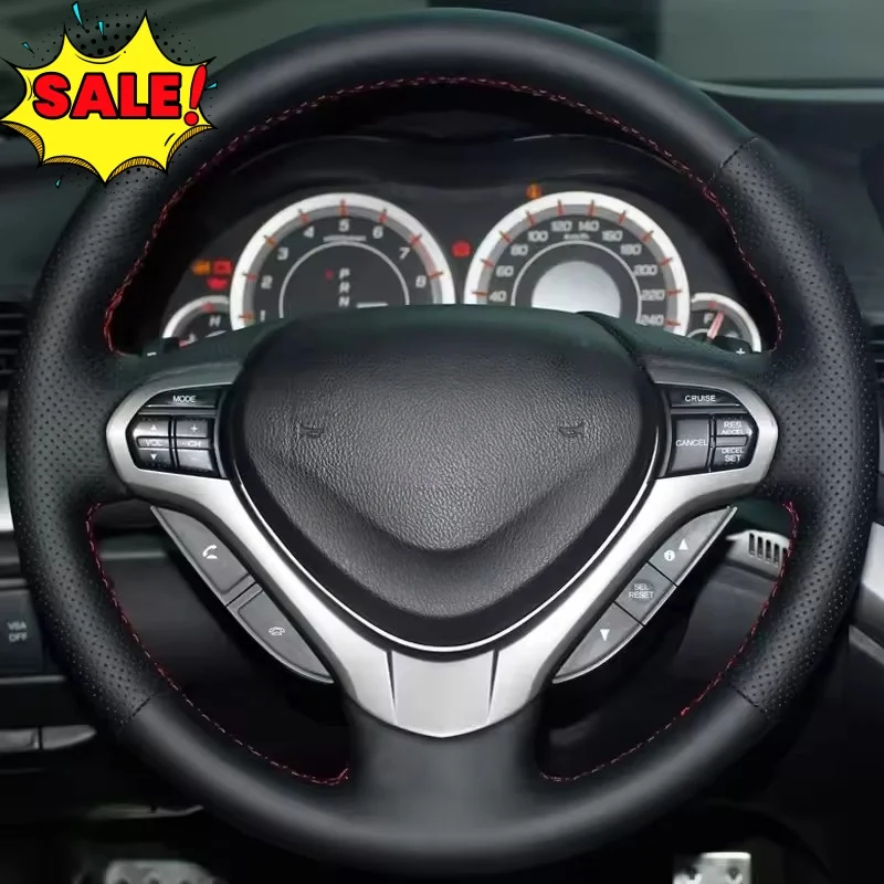 Customizable Handmade Anti-slip Wear-resistant Comfy Breathable Genuine Leather Steering Wheel Cover For Honda Spirior OId
Customizable Handmade Anti-slip Wear-resistant Comfy Breathable Genuine Leather Steering Wheel Cover For Honda Spirior OId