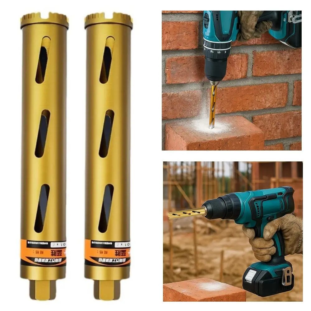 32-51mm Wall Hole Opener Sturdy Drill Bit High Performance Precision Centering Hole Opener Dry and Wet Drilling Capability
32-51mm Wall Hole Opener Sturdy Drill Bit High Performance Precision Centering Hole Opener Dry and Wet Drilling Capability