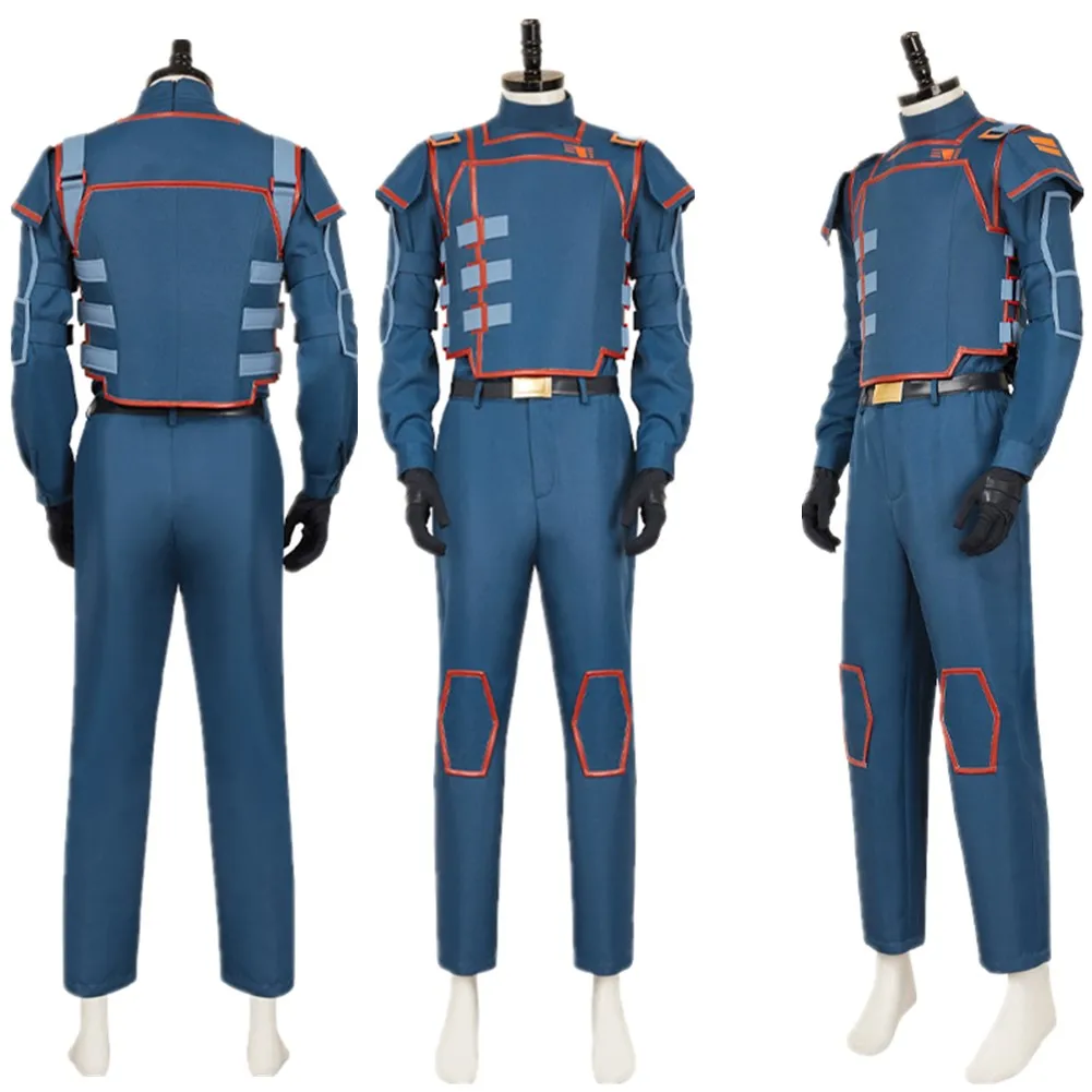 Syril Cosplay Karn Costume Roleplay Uniform Clothing Jacket Pants Hat Set Outfits Movie Space Battle Halloween Carnival Men Suit
Syril Cosplay Karn Costume Roleplay Uniform Clothing Jacket Pants Hat Set Outfits Movie Space Battle Halloween Carnival Men Suit