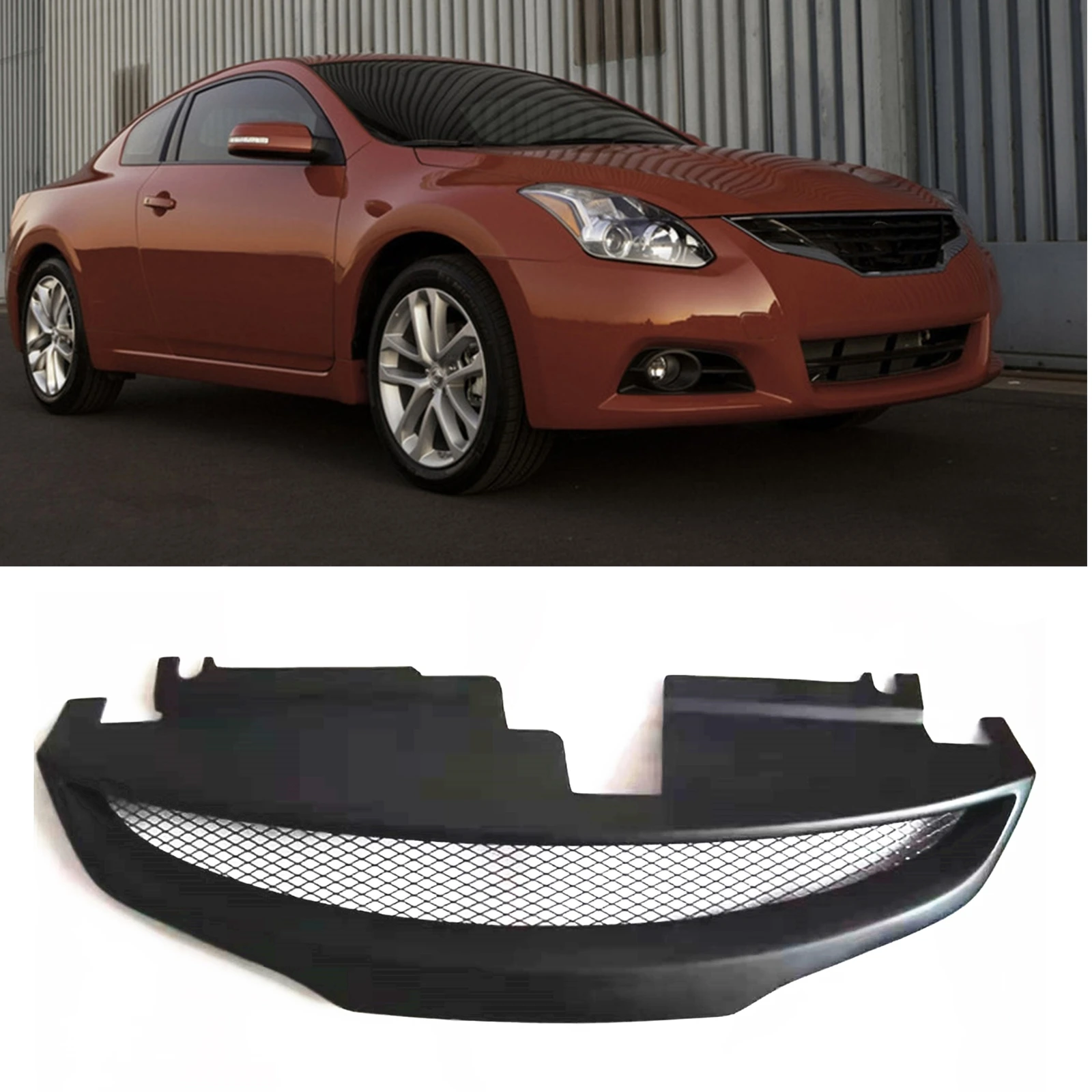 Racing Grills For Nissan Altima Coupe 2010-2013 2 Door Only Fiberglass/Carbon Fiber Front Grille Car Upper Bumper Hood Mesh Grid
Racing Grills For Nissan Altima Coupe 2010-2013 2 Door Only Fiberglass/Carbon Fiber Front Grille Car Upper Bumper Hood Mesh Grid