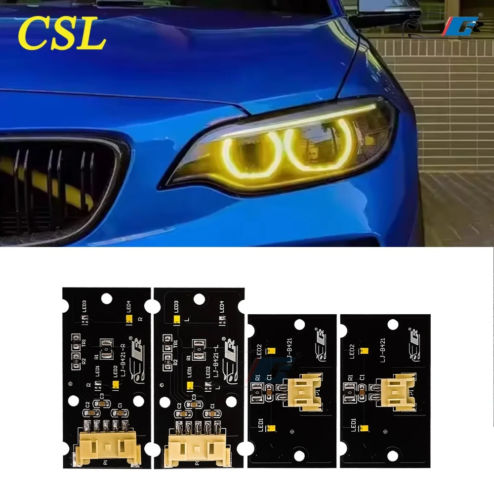 DeBaoHui Icedriv for BMW M2 F87 M2C 2 series Lemon CSL Yellow DRL RGB multicolor LED boards F22 F23 daytime running lights RGBW
DeBaoHui Icedriv for BMW M2 F87 M2C 2 series Lemon CSL Yellow DRL RGB multicolor LED boards F22 F23 daytime running lights RGBW