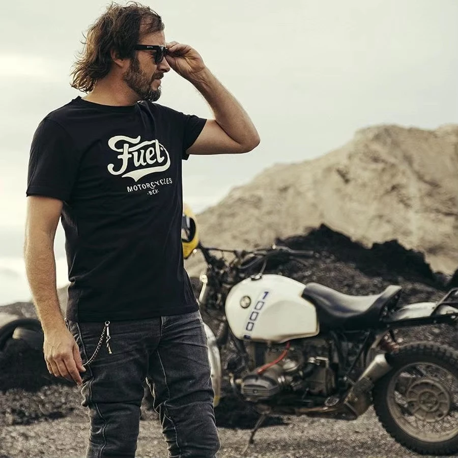 2025 Summer Fuel Motorcycle Summer Cotton Men's and Women's T-shirts, Motorcycle Short Sleeves, Simple Retro Versatile T-shirts
2025 Summer Fuel Motorcycle Summer Cotton Men's and Women's T-shirts, Motorcycle Short Sleeves, Simple Retro Versatile T-shirts