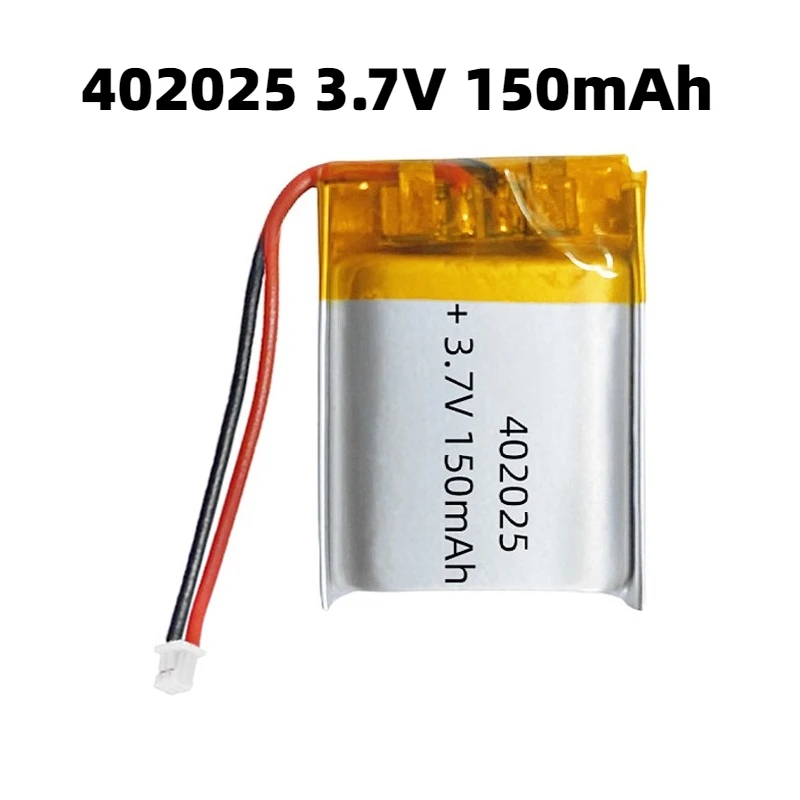402025 3.7V Battery Li Po Battery 150mAh Lipo Rechargeable Li Polymer Batteries for Bluetooth Headset Electronics Camera
402025 3.7V Battery Li Po Battery 150mAh Lipo Rechargeable Li Polymer Batteries for Bluetooth Headset Electronics Camera