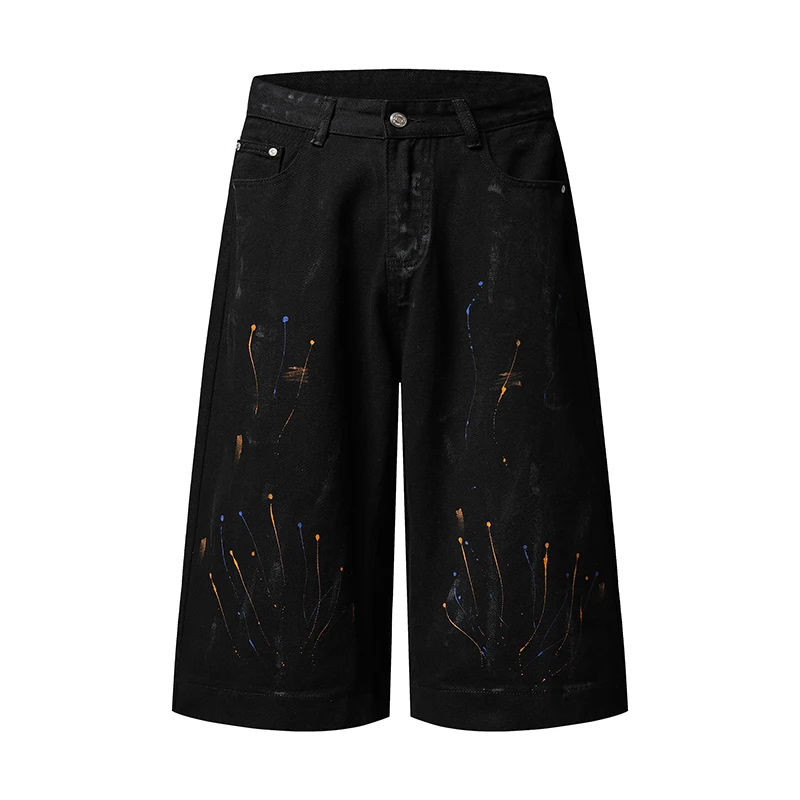 2026 Summer Brand Personalized Graffiti Cowboy Seven Part jeans for Men and Women 100% cotton straight loose calf length pants
2026 Summer Brand Personalized Graffiti Cowboy Seven Part jeans for Men and Women 100% cotton straight loose calf length pants