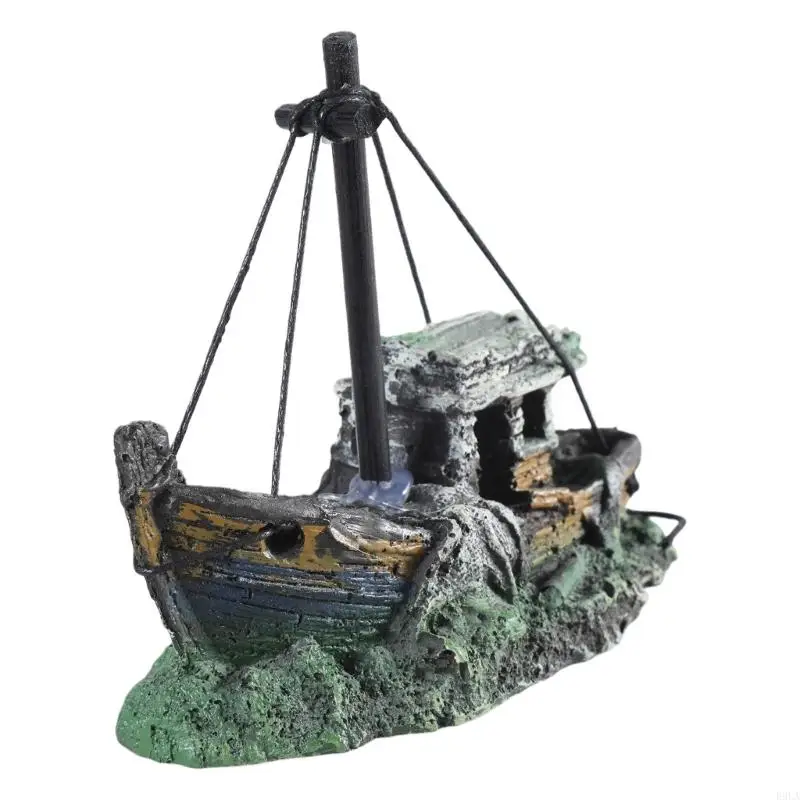 2025 New Aquarium Resin Decorations Sunken Ship Ornaments Landscaping Accessories Betta Cave Hideout for Fish Rest for Play
2025 New Aquarium Resin Decorations Sunken Ship Ornaments Landscaping Accessories Betta Cave Hideout for Fish Rest for Play