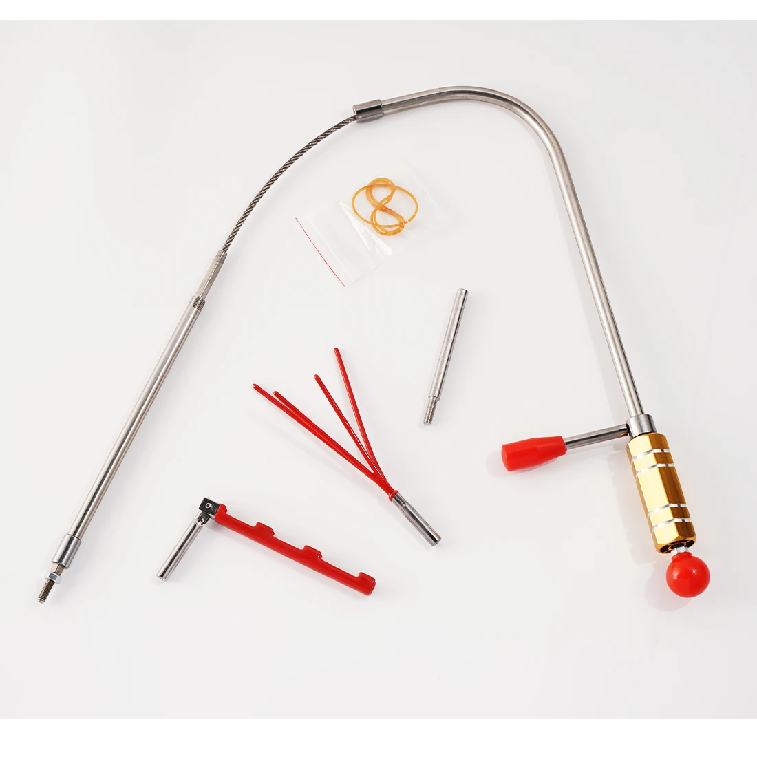 Multi-Purpose Lock Pick Set with Triple-Head Cat Eye Probe | Residential Door Locksmith Tools for Non-Destructive Entry
Multi-Purpose Lock Pick Set with Triple-Head Cat Eye Probe | Residential Door Locksmith Tools for Non-Destructive Entry