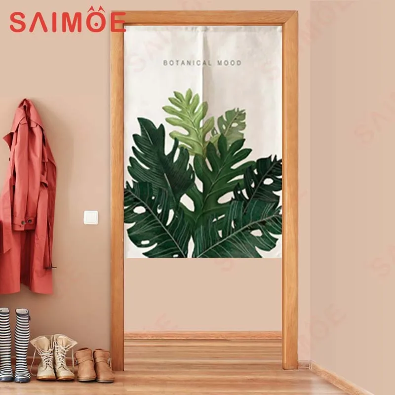 Tropical Forest Leaves Printed Noren for Living Room Kitchen Decor Partition Customizable Cortinas Doorway Decorative Drapes
Tropical Forest Leaves Printed Noren for Living Room Kitchen Decor Partition Customizable Cortinas Doorway Decorative Drapes