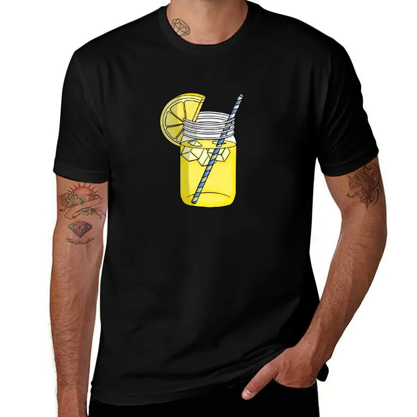 Mason Jar Lemonade T-Shirt Casual All Match Tee Shirt for Men
Mason Jar Lemonade T-Shirt Casual All Match Tee Shirt for Men