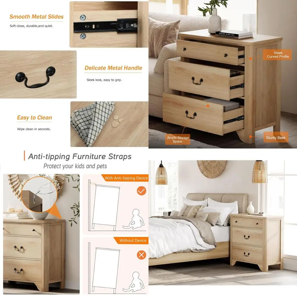 Тумба-комод с 3 ящиками из дерева для детской или спальни, широкий шкаф для спальни, гостиной, прихожей и т.д.
Тумба-комод с 3 ящиками из дерева для детской или спальни, широкий шкаф для спальни, гостиной, прихожей и т.д.