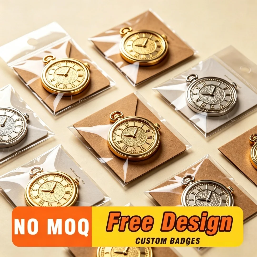 Custom Badge Pin Vintage Pocket Watch Enamel Pin Custom Retro Clock Metal Lapel Brooch Clothes Decor Gift
Custom Badge Pin Vintage Pocket Watch Enamel Pin Custom Retro Clock Metal Lapel Brooch Clothes Decor Gift