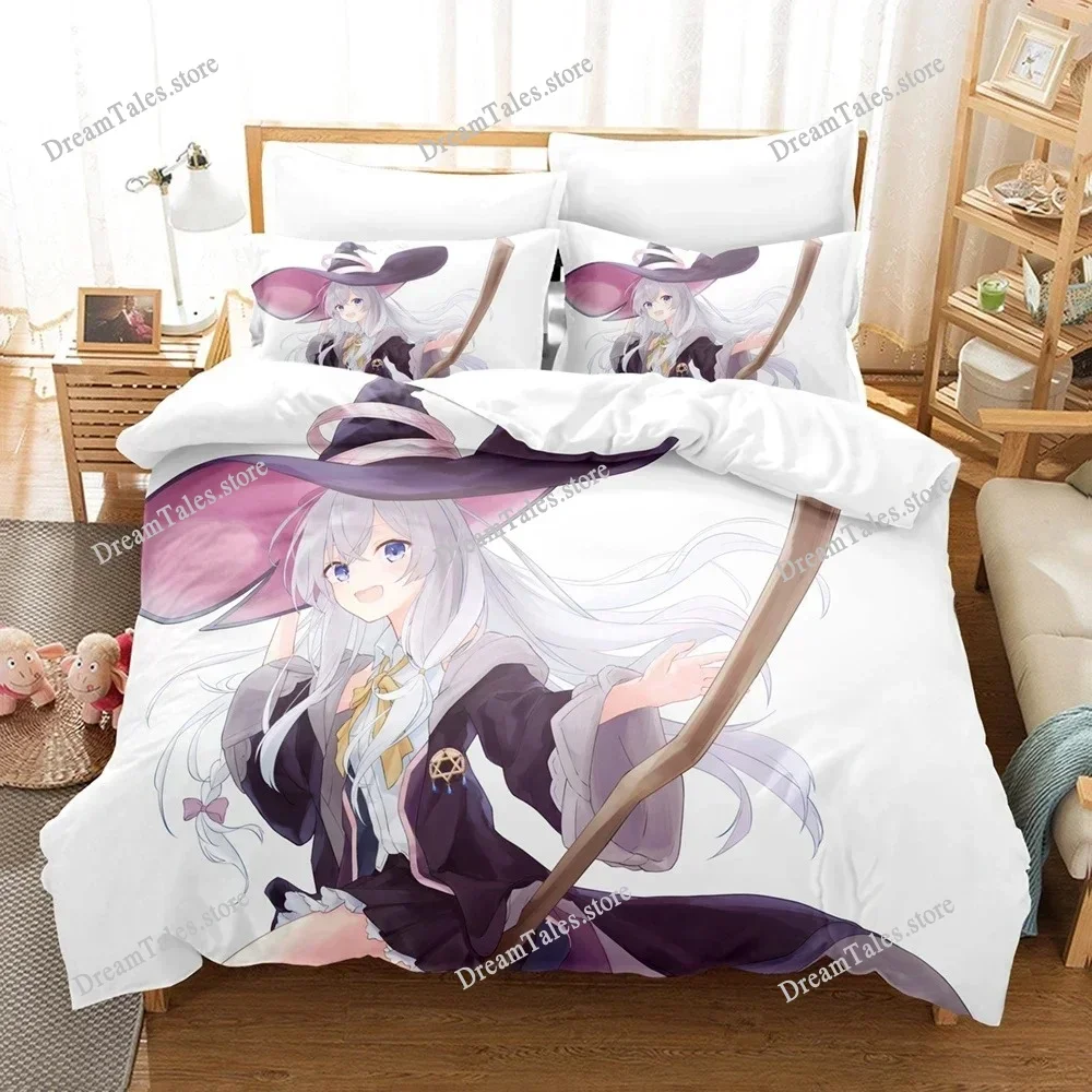 3D Printed Wandering Witch Bedding Set Anime The Journey Of Elaina Duvet Cover Double Twin Full Queen King Adult Kid Quilt Cover
3D Printed Wandering Witch Bedding Set Anime The Journey Of Elaina Duvet Cover Double Twin Full Queen King Adult Kid Quilt Cover