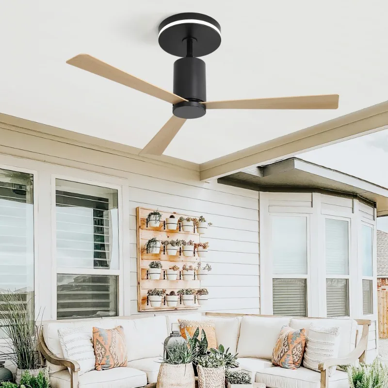 52-inch Modern Recessed Ceiling Fan with Remote Control 3 ABS Blades for Quiet Reversible DC Motor in Patio Living Room
52-inch Modern Recessed Ceiling Fan with Remote Control 3 ABS Blades for Quiet Reversible DC Motor in Patio Living Room