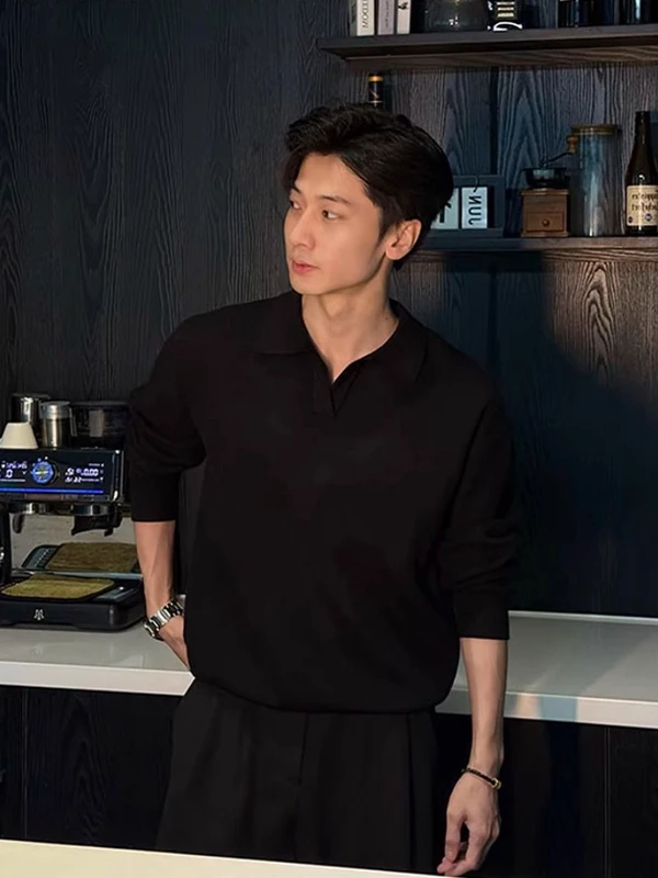 American Sle Sweater Men's Autumn Winter Lazy Texture Knitted Sea Gull Collar Korean Sle Base irt Warmth Youthful
American Sle Sweater Men's Autumn Winter Lazy Texture Knitted Sea Gull Collar Korean Sle Base irt Warmth Youthful