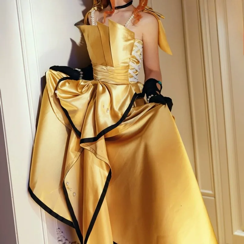Sonetto Cosplay Game Reverse:1999 Costume Yellow Dress Princess Dresses with Accessories for Women Role Play Outfit Theme Party
Sonetto Cosplay Game Reverse:1999 Costume Yellow Dress Princess Dresses with Accessories for Women Role Play Outfit Theme Party