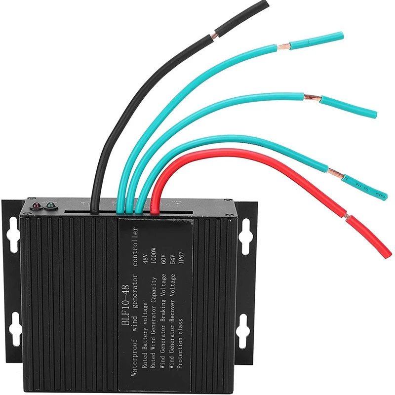 1000W Wind Turbine Generator Controller, IP67 Waterproof DC48V Automatic Controller Battery Charging Regulator
1000W Wind Turbine Generator Controller, IP67 Waterproof DC48V Automatic Controller Battery Charging Regulator