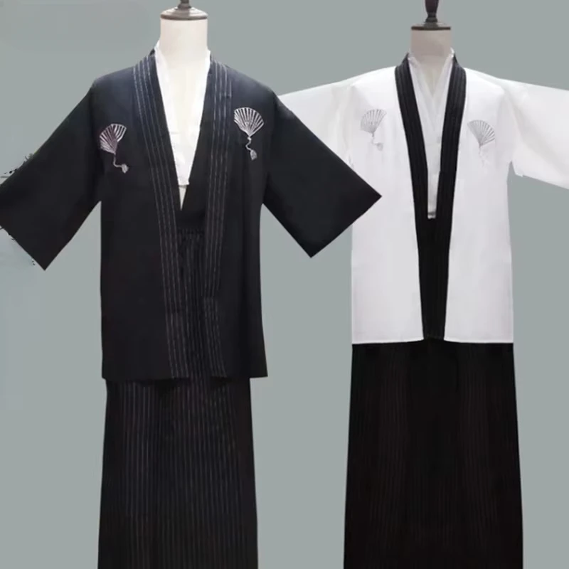 Japones Kimono Man Japanese Yukata Traditional Dress Vintage Male Yukata Stage Dance Costumes Samurai Clothing Asian Clothes
Japones Kimono Man Japanese Yukata Traditional Dress Vintage Male Yukata Stage Dance Costumes Samurai Clothing Asian Clothes