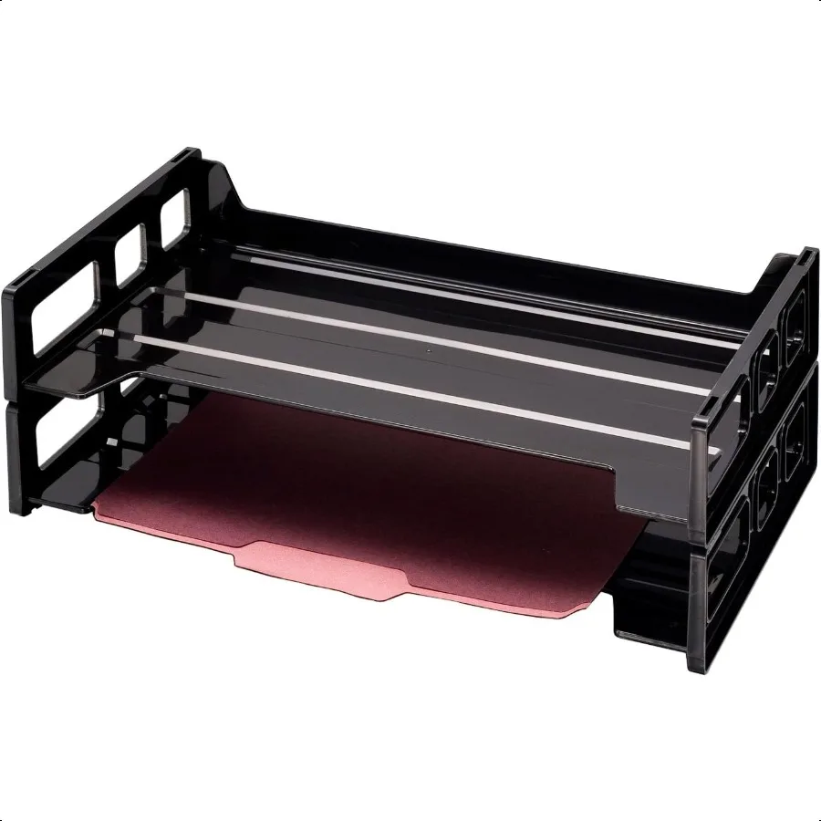 Officemate 26054 Переработанный настольный поднос с боковой нагрузкой 9 x 16, 1, 4 x 5, Legal Black, 2 шт. OIC26054
Officemate 26054 Переработанный настольный поднос с боковой нагрузкой 9 x 16, 1, 4 x 5, Legal Black, 2 шт. OIC26054