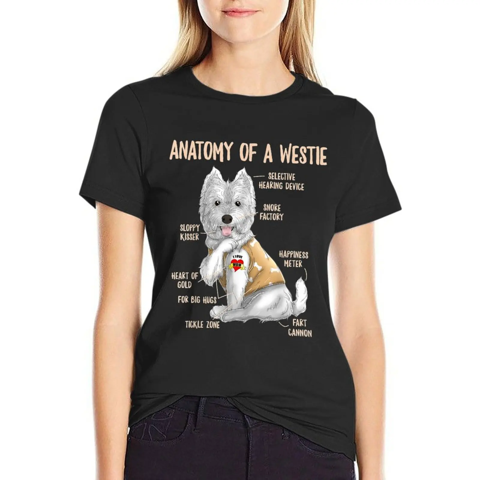 Anatomy West Highland White Terrier Puppy Westie T-Shirt Aesthetic clothing vintage clothes cat shirts for Women
Anatomy West Highland White Terrier Puppy Westie T-Shirt Aesthetic clothing vintage clothes cat shirts for Women