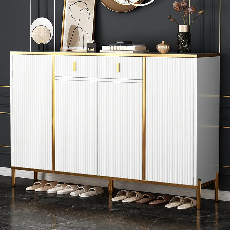 Customized light luxury shoe cabinet home door new simple modern door balcony storage locker shoe rack
Customized light luxury shoe cabinet home door new simple modern door balcony storage locker shoe rack