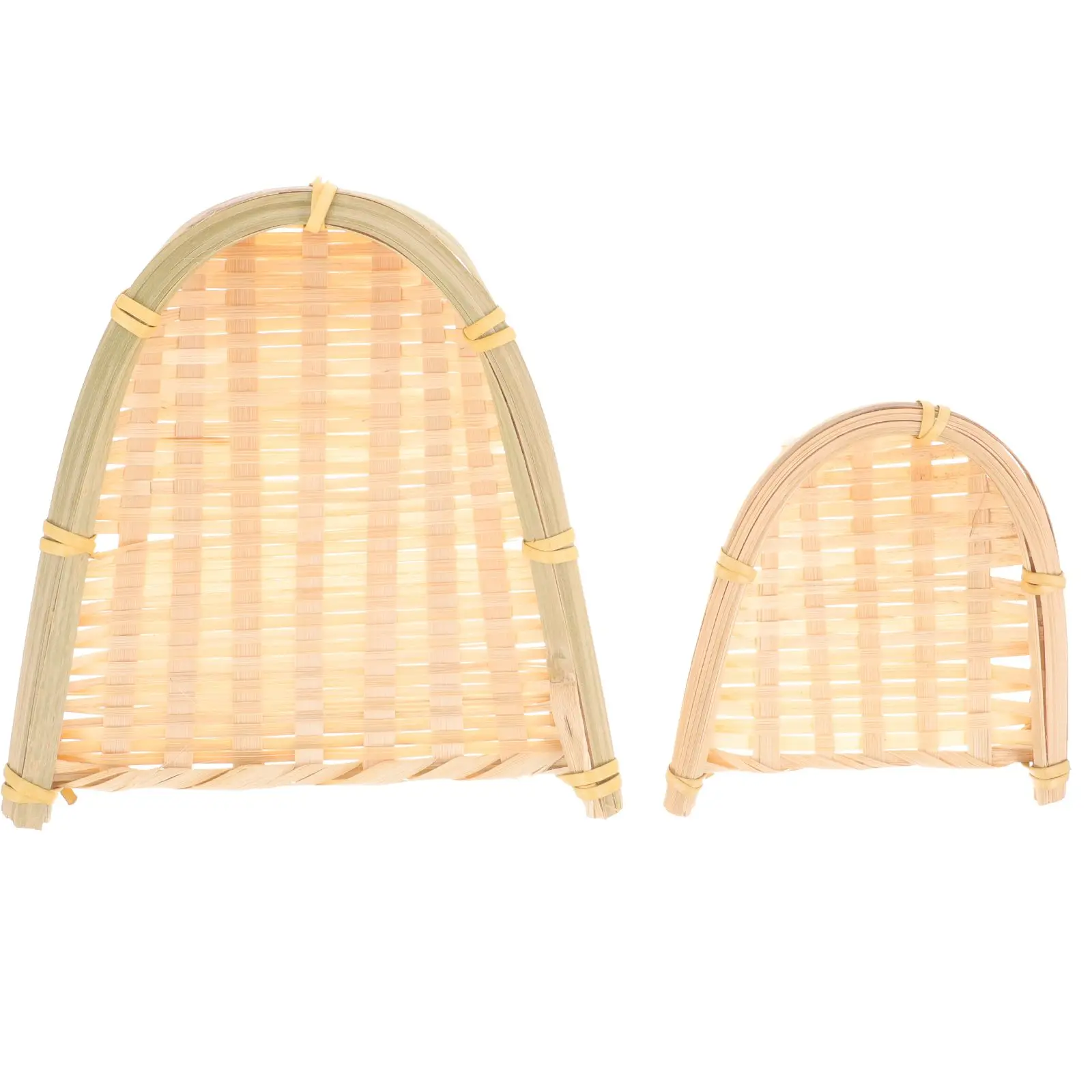 2Pcs Woven Storage Baskets Bamboo Fruit Holder Small Bins Home Kitchen Bedroom Decorative ganizer baskets for shelves storage
2Pcs Woven Storage Baskets Bamboo Fruit Holder Small Bins Home Kitchen Bedroom Decorative ganizer baskets for shelves storage