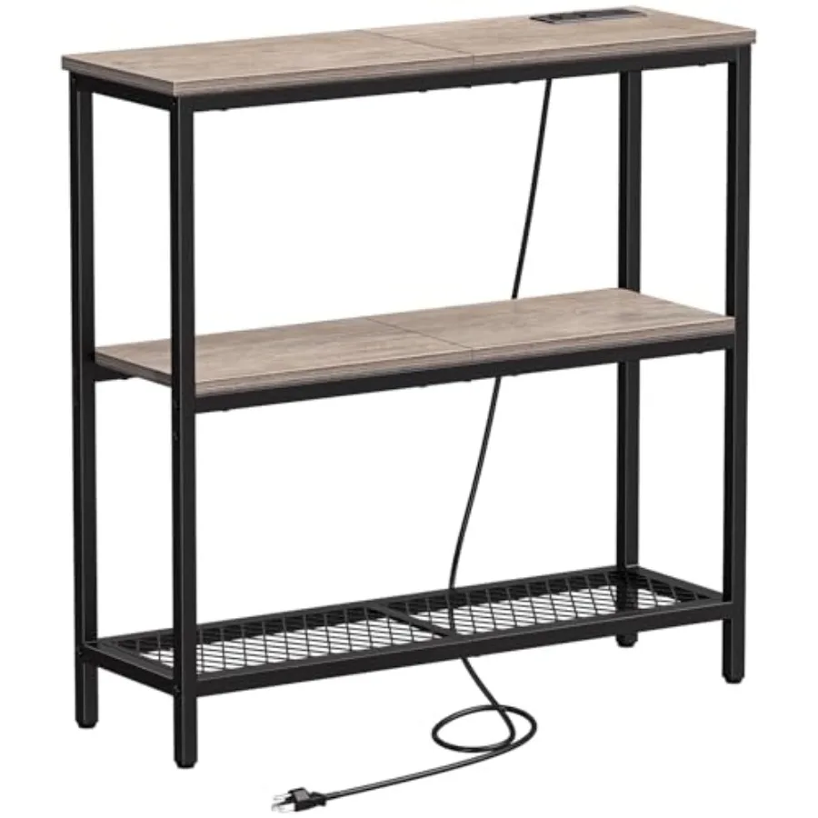 Console Table with Power Outlets Entryway Table with Storage Narrow Sofa Table with 3 Tier Shelves 2 USB Ports 2 Power Outlets
Console Table with Power Outlets Entryway Table with Storage Narrow Sofa Table with 3 Tier Shelves 2 USB Ports 2 Power Outlets