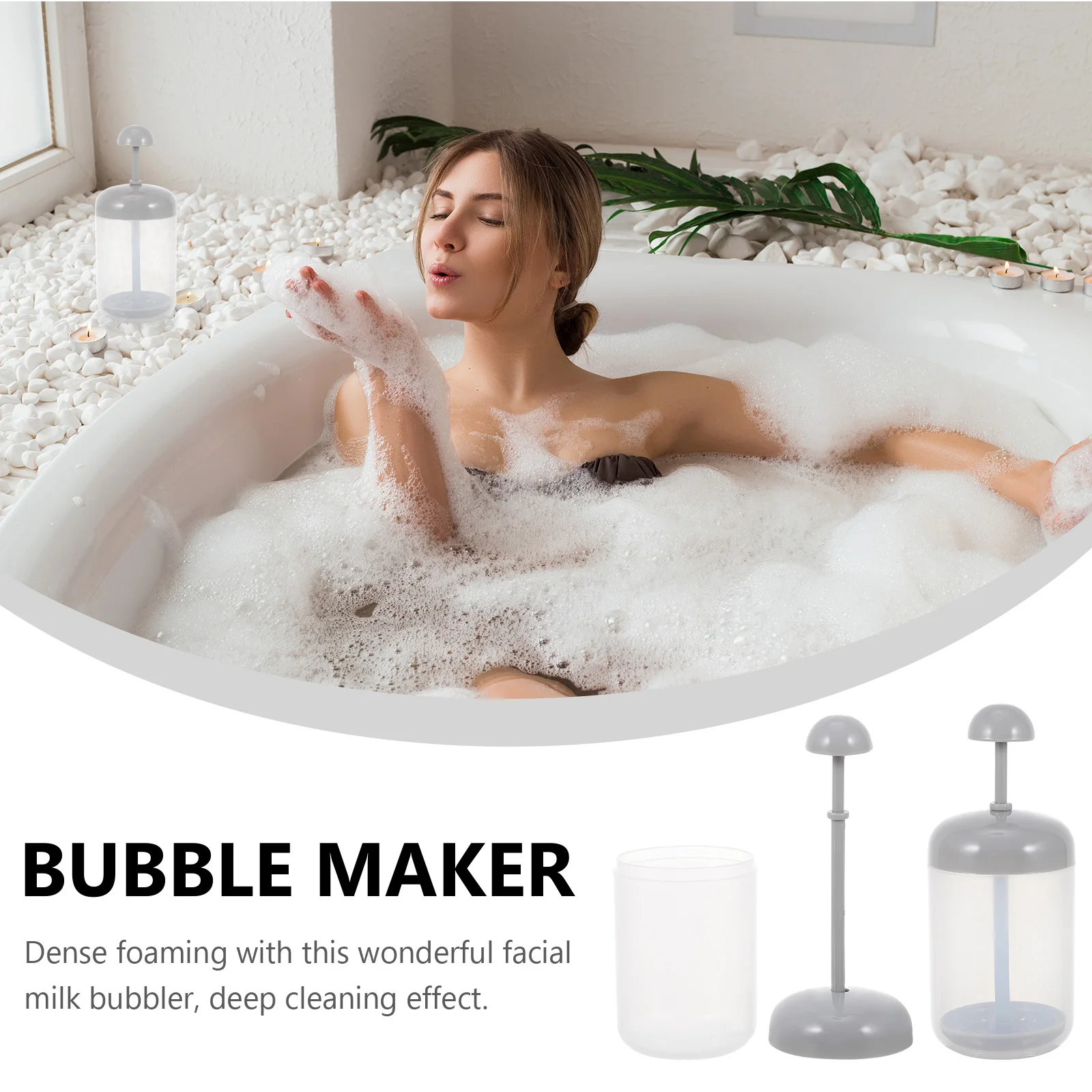 2Pcs Face Wash Foamer Portable Skincare Tool Gentle Handheld USB Foaming Cup Maker for Cleanser Shampoo Soap Shower Gel Durable 
2Pcs Face Wash Foamer Portable Skincare Tool Gentle Handheld USB Foaming Cup Maker for Cleanser Shampoo Soap Shower Gel Durable