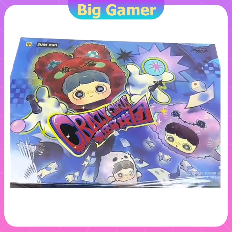 Maymei Crazy Circus Виниловая плюшевая слепая коробка-милый брелок Mystery Bag Очаровательная Коллекционная кукла Подвеска-сюрприз Подарок Игрушка на Хэллоуин
Maymei Crazy Circus Виниловая плюшевая слепая коробка-милый брелок Mystery Bag Очаровательная Коллекционная кукла Подвеска-сюрприз Подарок Игрушка на Хэллоуин