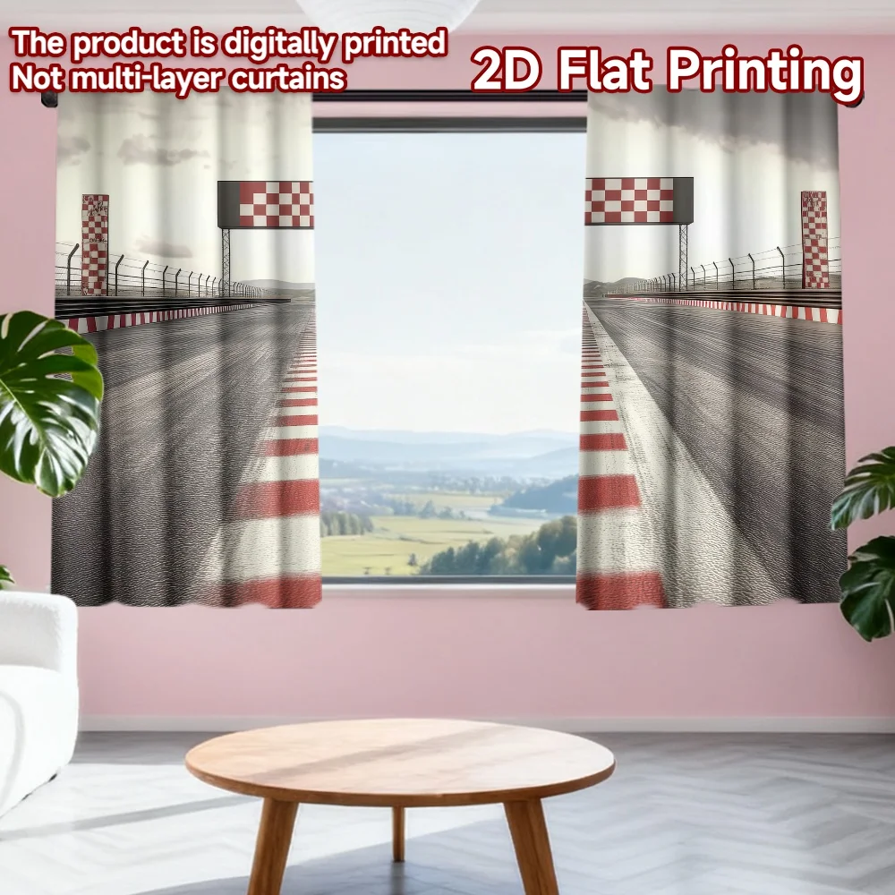 2D flat printing 2pcs Drapes Racing Finish Line(1) Digital Printed Polyester Drapes Birthday Party Use for Classroom Office
2D flat printing 2pcs Drapes Racing Finish Line(1) Digital Printed Polyester Drapes Birthday Party Use for Classroom Office