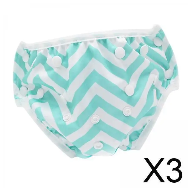 3xReusable Swim Diaper for Infants And Toddlers Shower Striped
3xReusable Swim Diaper for Infants And Toddlers Shower Striped