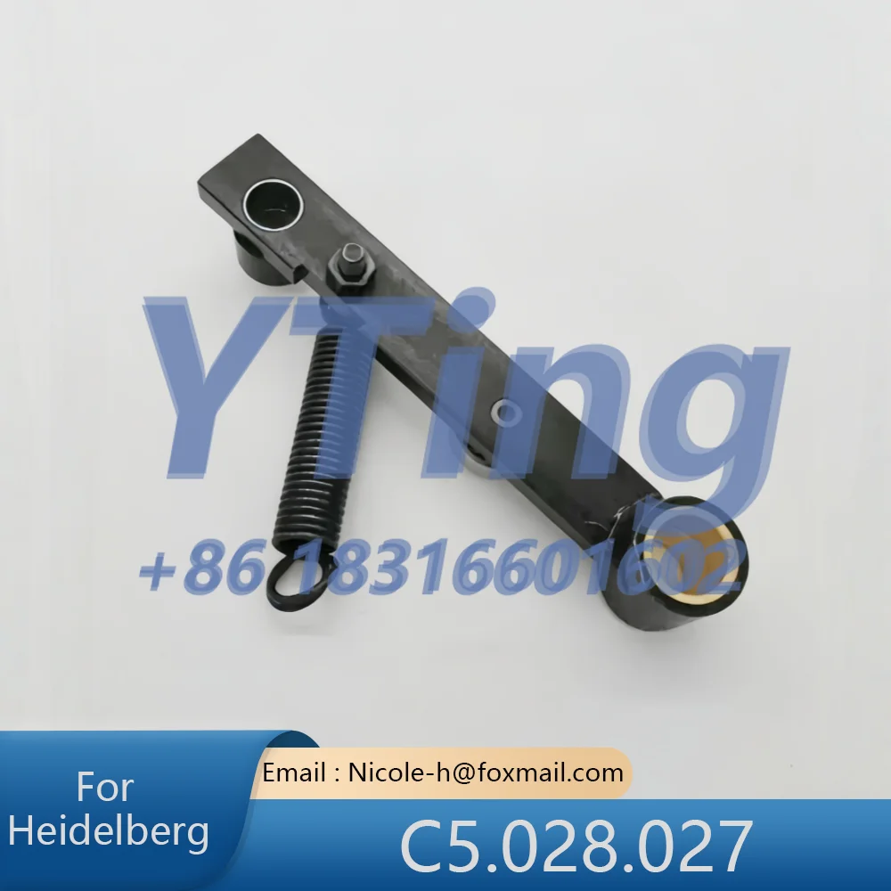 Heidelberg Printing Machine CD102 Feeder Spring Bracket C5.028.027, One Bracket with Two Springs
Heidelberg Printing Machine CD102 Feeder Spring Bracket C5.028.027, One Bracket with Two Springs