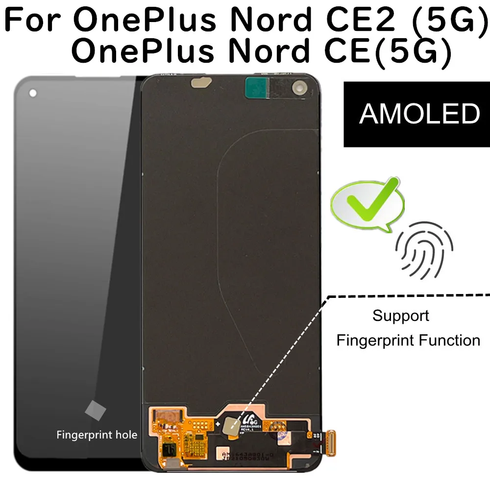 6.4 AMOLED For OnePlus Nord CE 2 IV2201 LCD Display Touch Screen Assembly Replacement Accessory For OnePlus Nord CE EB2101 LCD
6.4 AMOLED For OnePlus Nord CE 2 IV2201 LCD Display Touch Screen Assembly Replacement Accessory For OnePlus Nord CE EB2101 LCD