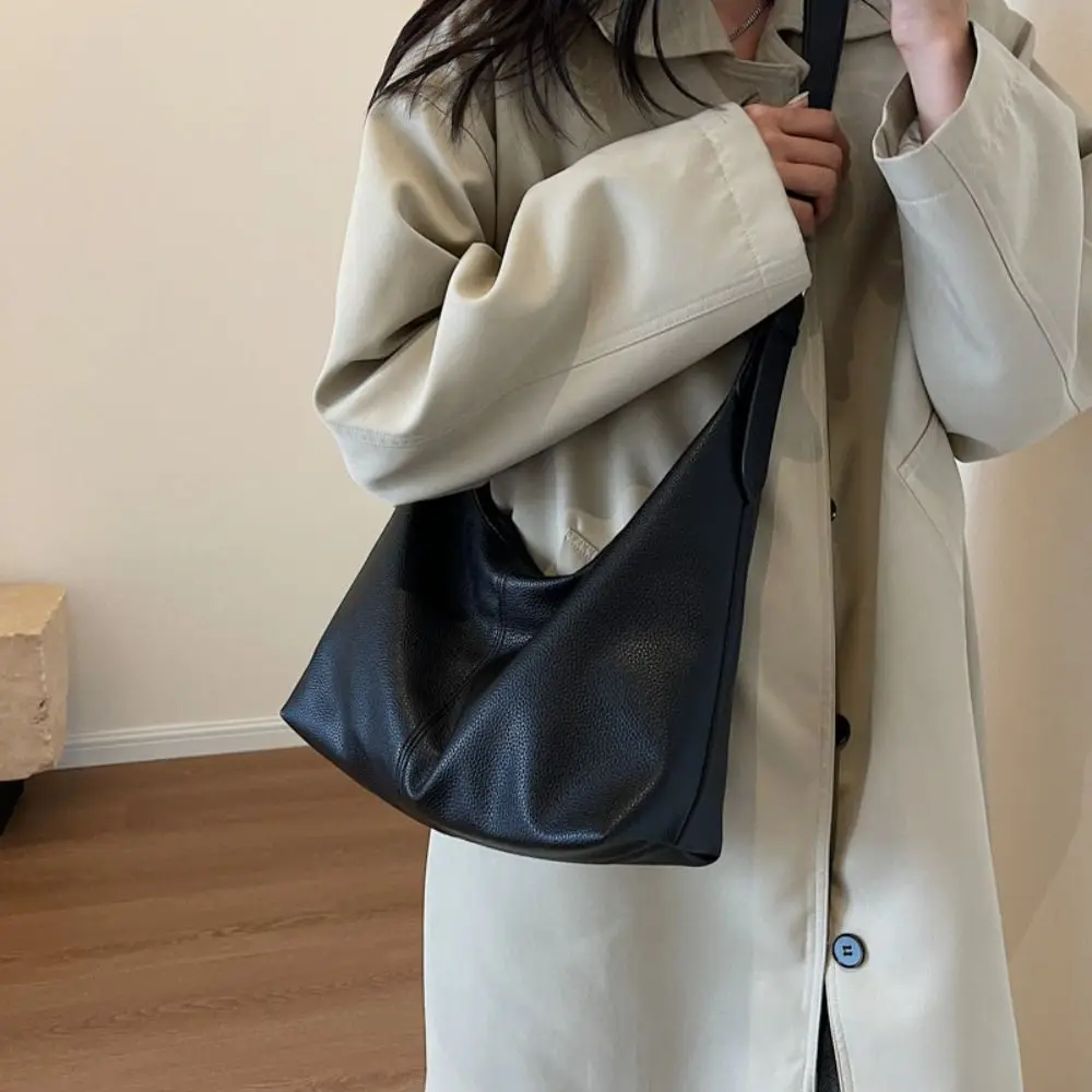 Fashion Large Capacity Solid Color Crossbody Bag Minimalist Casual Women's Shoulder Bag Soft Leather Zipper Tote Handbag Lady
Fashion Large Capacity Solid Color Crossbody Bag Minimalist Casual Women's Shoulder Bag Soft Leather Zipper Tote Handbag Lady