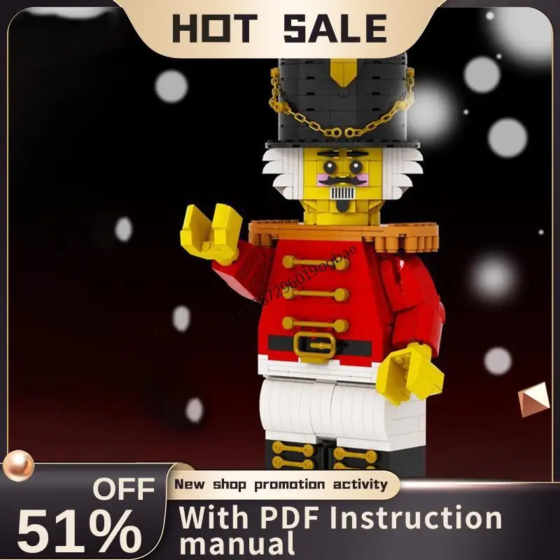 Новинка! Горячая продажа: Набор из 792 деталей, улучшенная серия минифигурок MOC, модель Щелкунчика, конструктор, творческие идеи, игрушка для детей, подарки на день рождения
Новинка! Горячая продажа: Набор из 792 деталей, улучшенная серия минифигурок MOC, модель Щелкунчика, конструктор, творческие идеи, игрушка для детей, подарки на день рождения