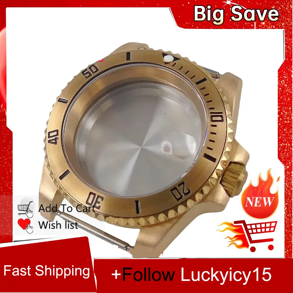 Real Bronze Cusn8 40mm Watch Brushed Case Fit for NH35 NH36 NH34 ETA2824 PT5000 Diver Swim Sapphire Glass Rotating Bezel
Real Bronze Cusn8 40mm Watch Brushed Case Fit for NH35 NH36 NH34 ETA2824 PT5000 Diver Swim Sapphire Glass Rotating Bezel