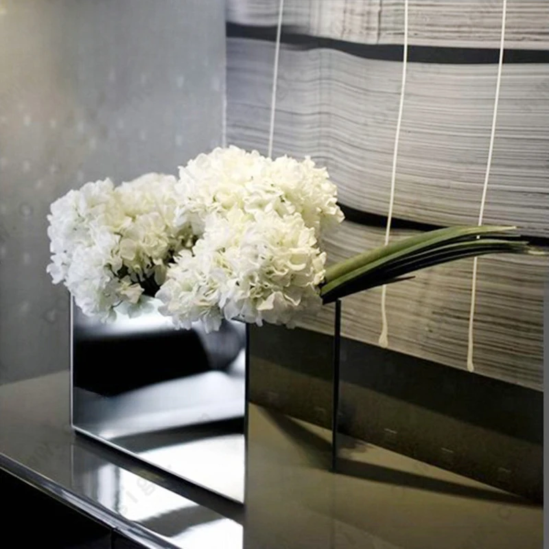 The product can be customized.Crystal mirror vase, glass flower stand, modern fashion flowerpot, rich bamboo simulation
The product can be customized.Crystal mirror vase, glass flower stand, modern fashion flowerpot, rich bamboo simulation