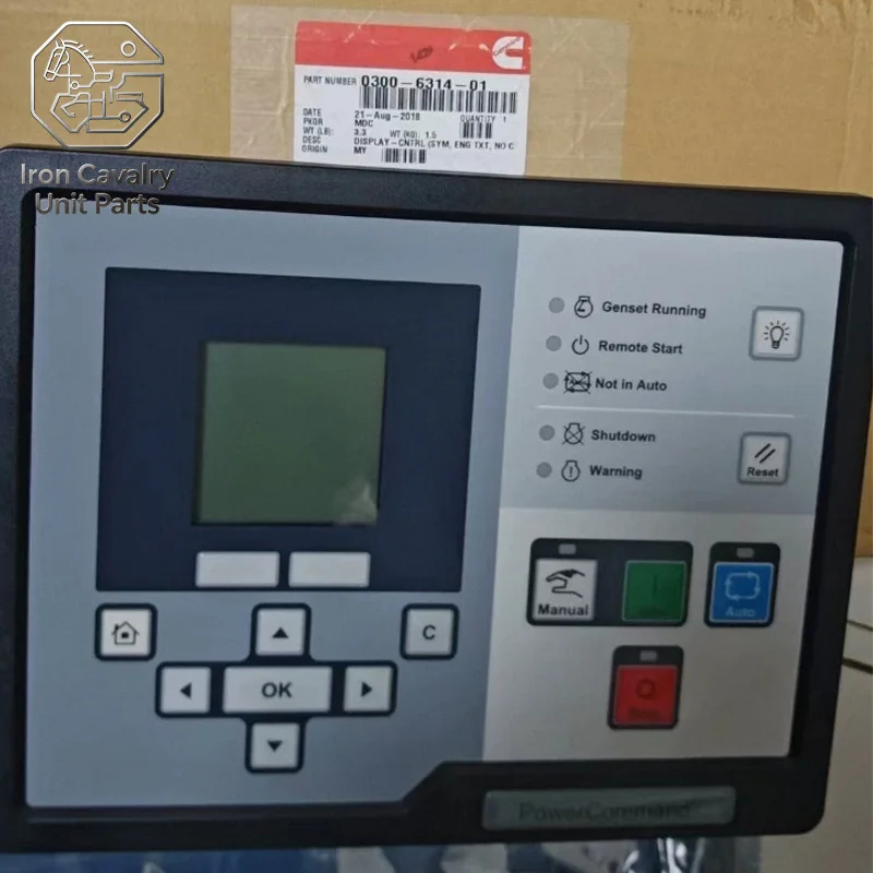 300-6314-01 PCC1302 Cummins Original Controller HMI220 300631401
300-6314-01 PCC1302 Cummins Original Controller HMI220 300631401