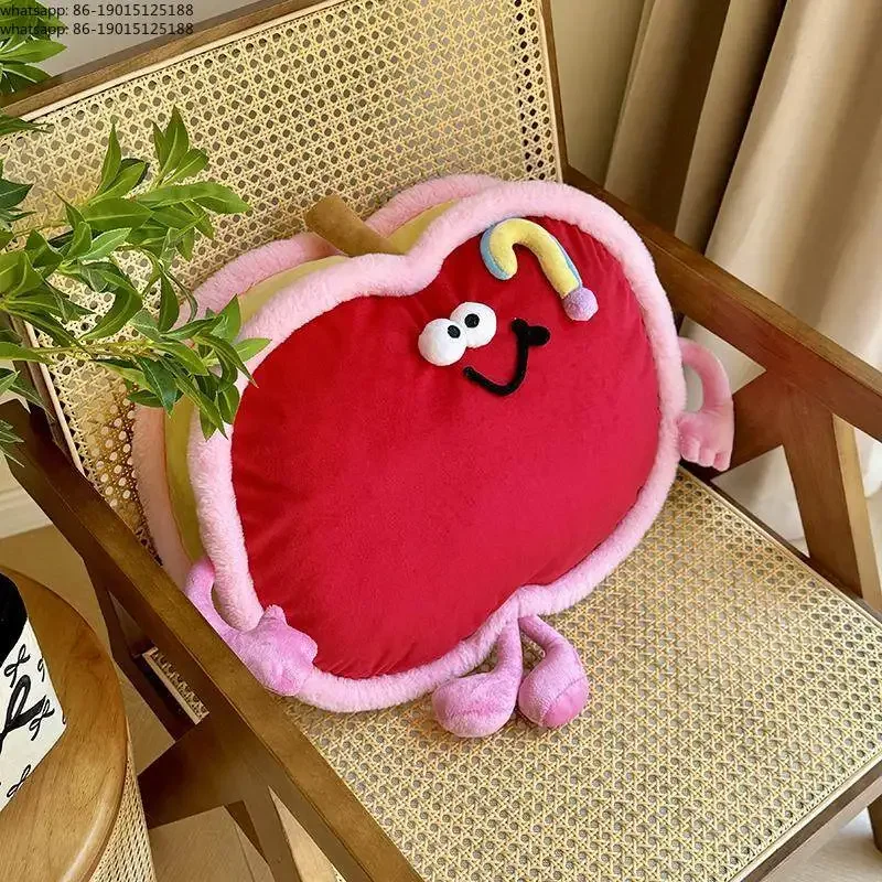Cartoon original plush throw pillow dopamine apple big pillow home soft decoration ornament
Cartoon original plush throw pillow dopamine apple big pillow home soft decoration ornament