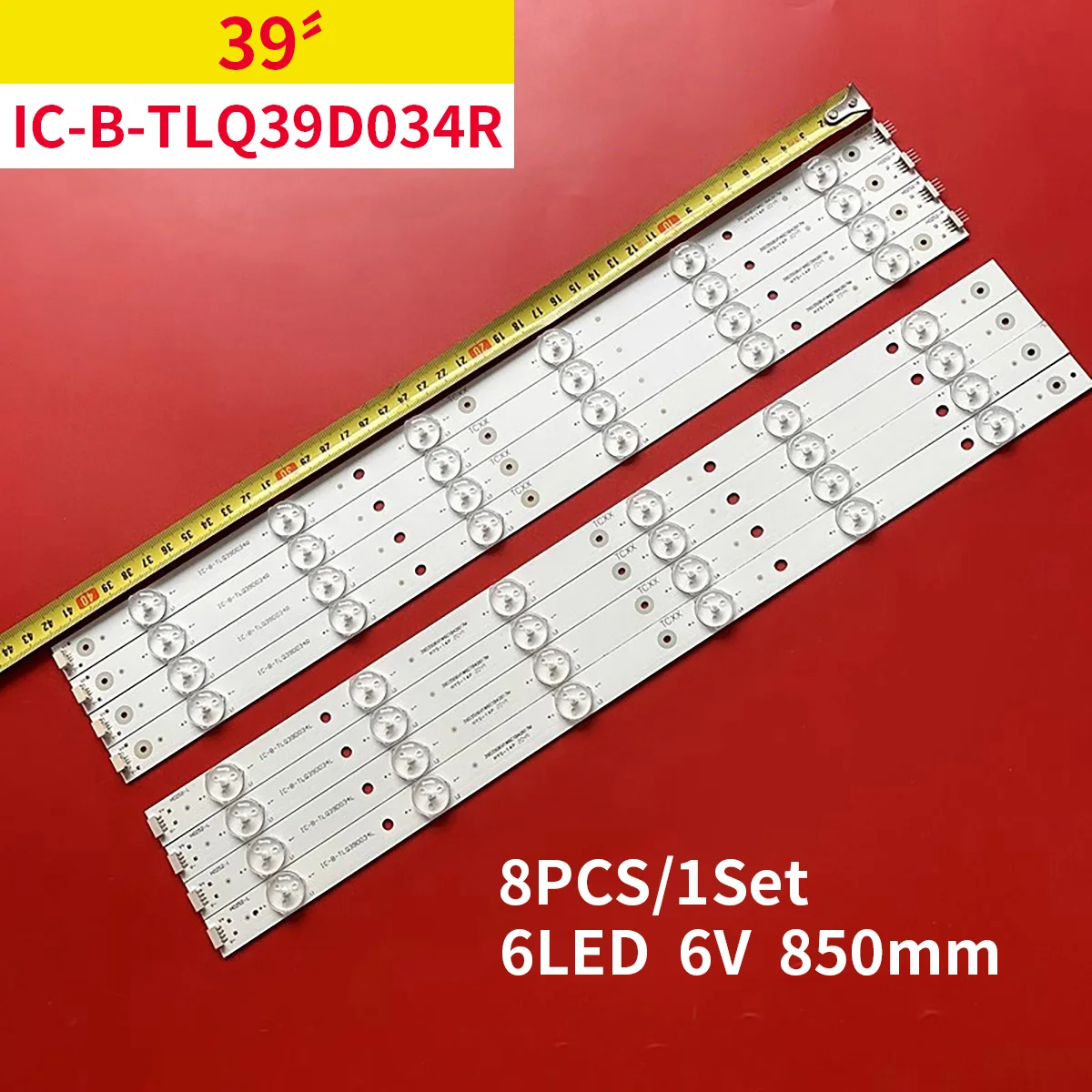 LED Backlight Strip 12LED For L39D30 IC-B-0262201TLQ39D034R IC-B-0262201TLQ39D034L IC-B-TLQ39D034L IC-B-TLQ39D034R
LED Backlight Strip 12LED For L39D30 IC-B-0262201TLQ39D034R IC-B-0262201TLQ39D034L IC-B-TLQ39D034L IC-B-TLQ39D034R