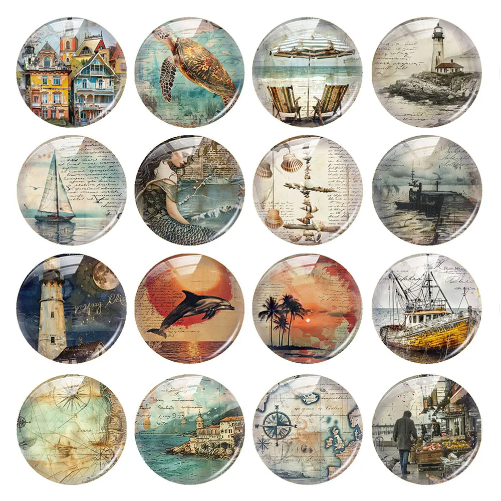 Handmade Marine Anchor Ocean Photo Glass Cabochon Flatback Demo Flat Back Cameo For Diy Jewelry Making Supplies Accessories
Handmade Marine Anchor Ocean Photo Glass Cabochon Flatback Demo Flat Back Cameo For Diy Jewelry Making Supplies Accessories