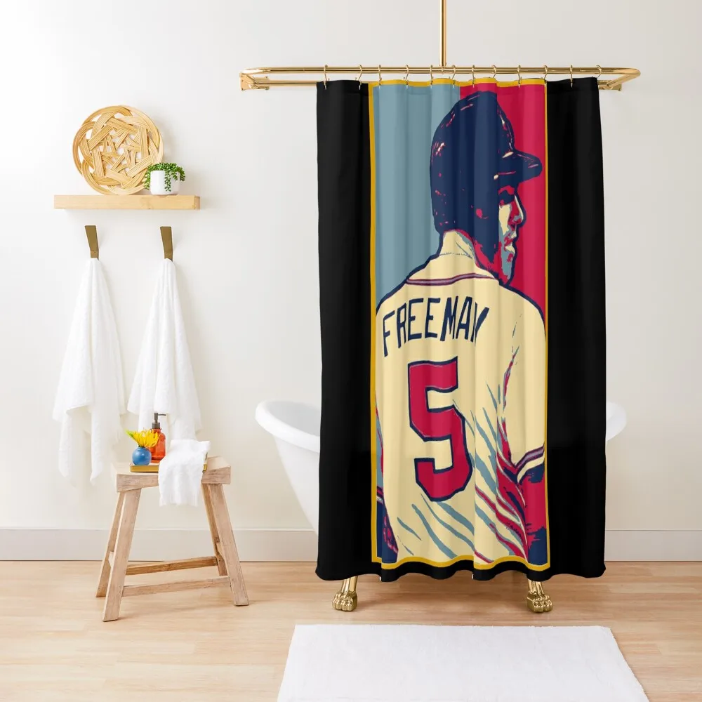 Freddie Freeman Artwork Shower Curtain Shower Set For Bathroom Bathroom Deco Curtain
Freddie Freeman Artwork Shower Curtain Shower Set For Bathroom Bathroom Deco Curtain