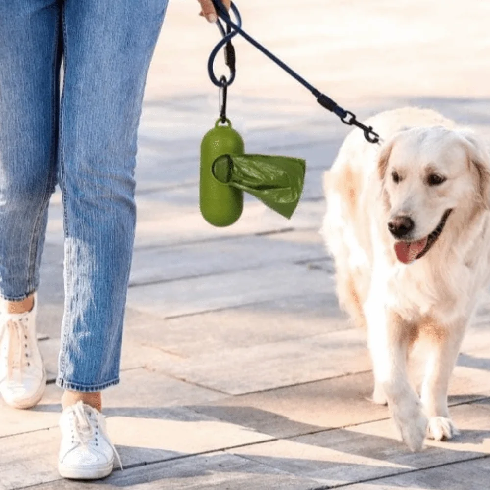 EPI Biodegradable Dog Poop Bags Portable 15 Bags/roll Pet Garbage Bag Eco-friendly Durable Cat Waste Bags Dog Cleaning Supplies
EPI Biodegradable Dog Poop Bags Portable 15 Bags/roll Pet Garbage Bag Eco-friendly Durable Cat Waste Bags Dog Cleaning Supplies